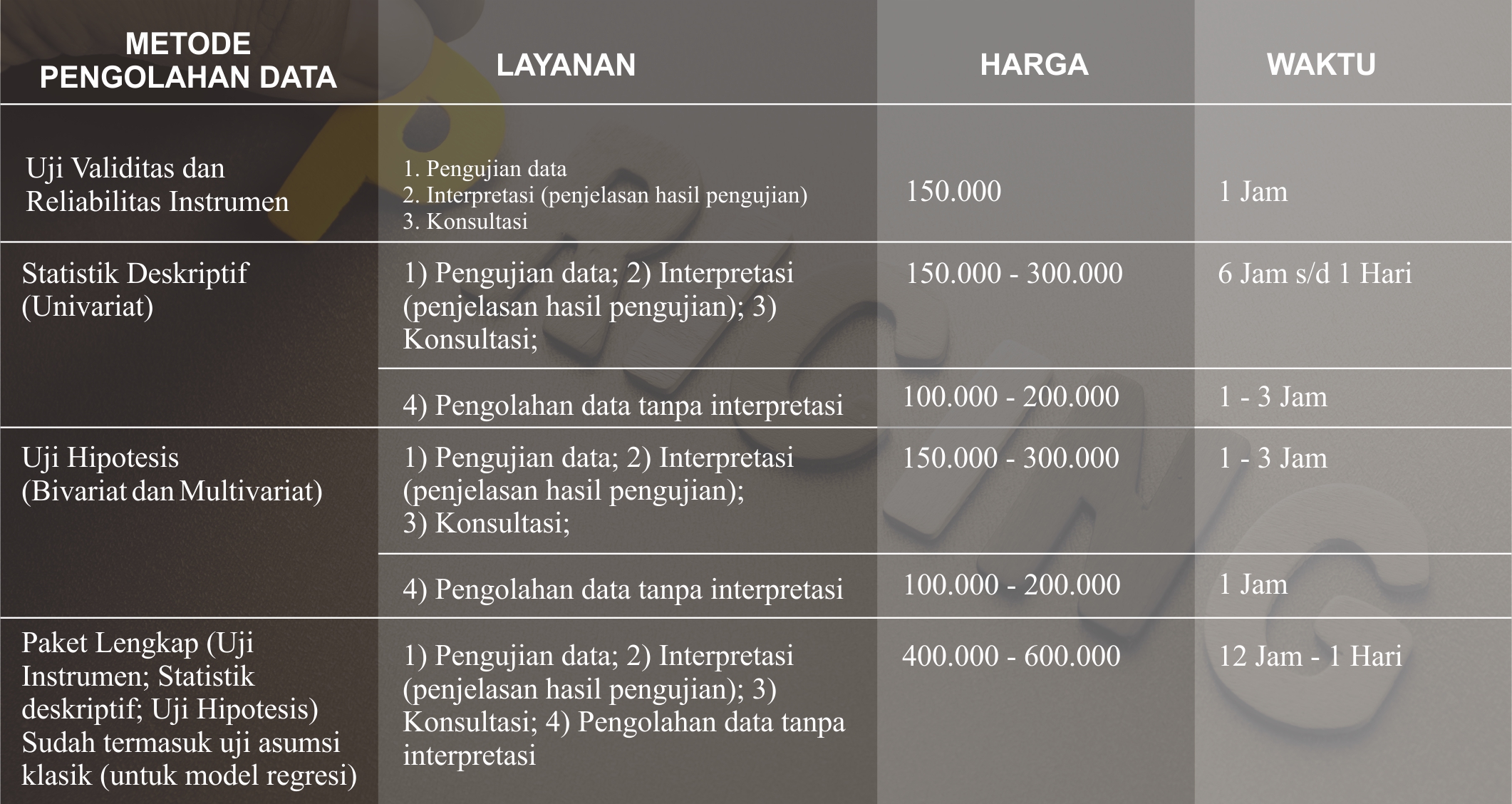 banner price2 Price List